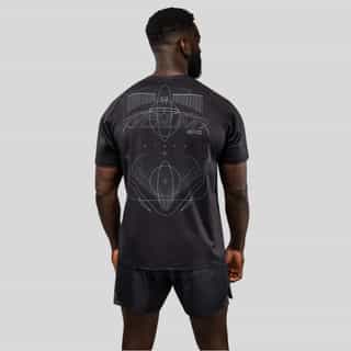 teniska Venum Eclipse Dry-Tech T-Shirt – Black Silver 1 Тениска Venum Eclipse Dry-Tech T-Shirt - Black/Silver 1