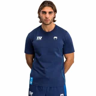 teniska venum x top rank original men’s t-shirt – navy blue тениска venum x top rank original men's t-shirt - navy blue