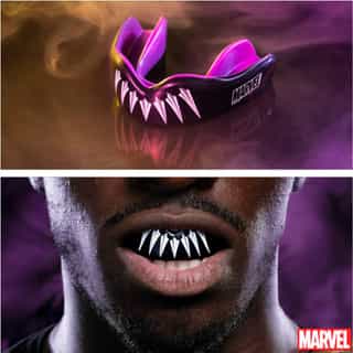 protektor za zybi safejawz marvel black panther 2 протектор за зъби safeJawz marvel black panther 1