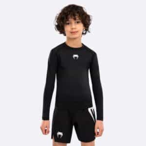 detski rashguard venum contender kids rashguards long sleeves – black детски рашгард venum contender kids rashguards long sleeves - black