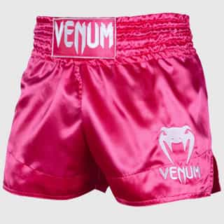 muai thai shorti classic venum – pink муай тай шорти classic venum - pink