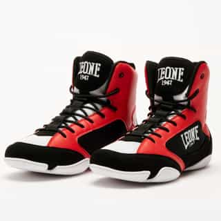 obuvki za boks leone premium red обувки за бокс leone premium red