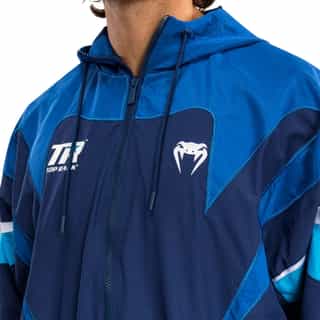 suichyr venum x top rank original men’s hooded tracksuit jacket – navy blue 2 суичър venum x top rank original men's hooded tracksuit jacket - navy blue 2