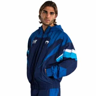 suichyr venum x top rank original men’s hooded tracksuit jacket – navy blue 3 суичър venum x top rank original men's hooded tracksuit jacket - navy blue 3