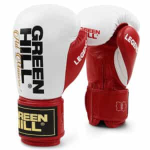 boksovi rykavici green hill legend white red боксови ръкавици green hill legend white/red