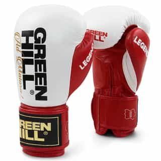 boksovi rykavici green hill legend white red боксови ръкавици green hill legend white/red