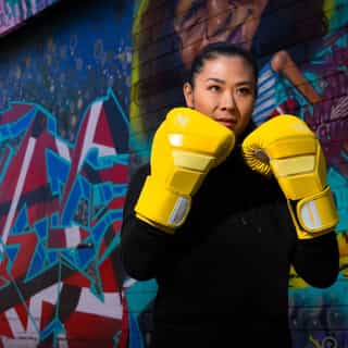 boksovi rykavici hayabusa t3 neon yellow 3 боксови ръкавици hayabusa t3 neon yellow 1