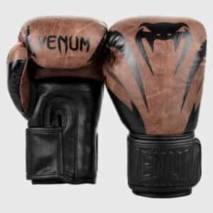 boksovi rykavici venum impact boxing gloves – black brown боксови ръкавици venum impact boxing gloves - black/brown
