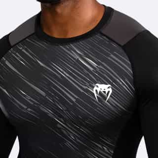 rashgard venum rapid long sleeve – black storm grey 3 рашгард venum rapid long sleeve - black/storm grey 3