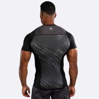 rashgard venum rapid short sleeve – black storm grey 1 рашгард venum rapid short sleeve - black/storm grey 1