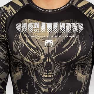 rashguard venum invader long sleeve black sand 1 рашгард venum invader long sleeve black/sand 1