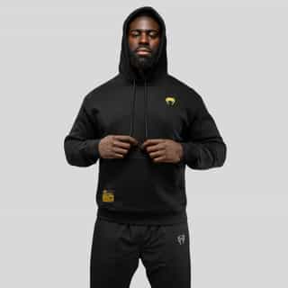 suichyr venum serpenti hoodie black silver gold 3 суичър venum serpenti hoodie black/silver/gold 3