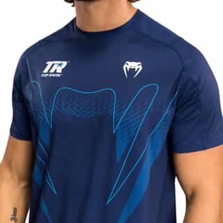 teniska venum x top rank original men’s dry tech shirt – navy blue 3 тениска venum x top rank original men's dry tech shirt - navy blue 3