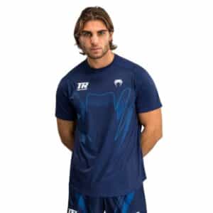 teniska venum x top rank original men’s dry tech shirt – navy blue тениска venum x top rank original men's dry tech shirt - navy blue