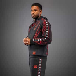 суичър venum 20th anniversary track jacket – black red 1 суичър venum 20th anniversary track jacket - black/red 3