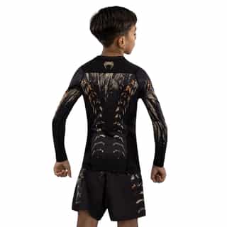 detski rashgard venum tiger kids long sleeve rashguard – black neon orange 3 детски рашгард venum tiger kids long sleeve rashguard - black/neon orange 3