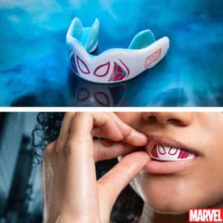 protektor za zybi safejawz marvel spider-gwen 1 протектор за зъби safejawz marvel spider-gwen 3