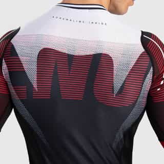 rashguard venum adrenaline long sleeve red 2 рашгард venum adrenaline long sleeve red 2