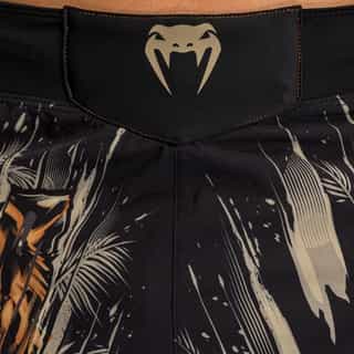 shorti venum tiger fight shorts black neon orange 3 шорти venum tiger fight shorts black/neon orange 3