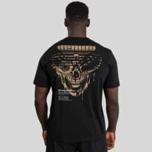 teniska venum invader black sand тениска venum invader black/sand