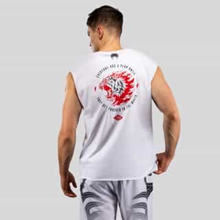 teniska venum x mike tyson tiger optical white тениска venum x mike tyson tiger optical white 2