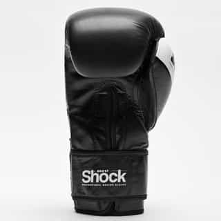-LEONE-SHOCK-BOXING-GLOVES-BLACK-1.jpg РЪКАВИЦИ LEONE SHOCK BOXING GLOVES BLACK 1