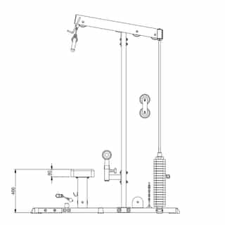 goren i dolen skripec bodi solid GLM84 1 горен и долен скрипец body solid GLM84 1