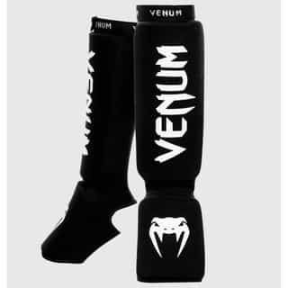 potektori za kraka venum kontact black протектори за крака venum kontact black