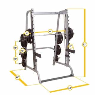 smit mashina body solid gs348q 4 смит машина body solid GS348Q 4