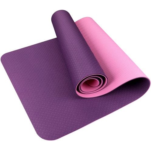 Категория-Фитнес-Постелки-Постелка-за-Йога-и-Фитнес-TPE-61см-х-183см-Purple-Pink Категория Фитнес Постелки Постелка за Йога и Фитнес TPE 61см х 183см Purple Pink