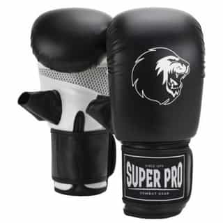 uredni boksovi rykavici super pro victor black white уредни боксови ръкавици super pro victor black/white