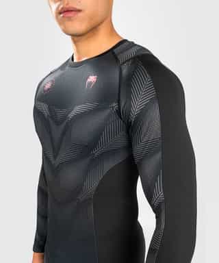 rashguard venum phantom long sleeves – black red 1 рашгард venum phantom long sleeves - black/red 1