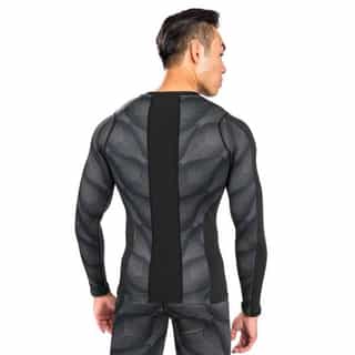 rashguard venum phantom long sleeves – black red 1 рашгард venum phantom long sleeves - black/red 1