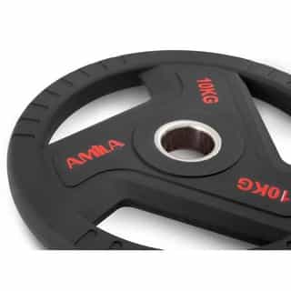 olimpiiski gumiran disk amila tpu 15kg – 2br олимпийски гумиран диск amila tpu 15кг - 2бр