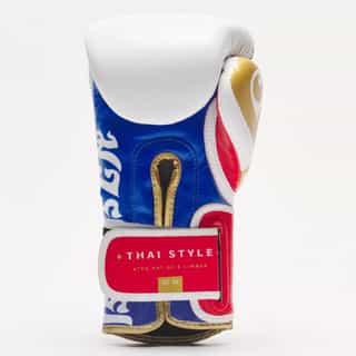 boksovi rykavici leone thai style white 1 Leone Boxing Gloves Thai Style 1