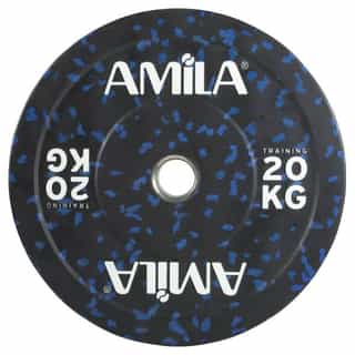 olimpiiski gumiran disk amila bumper 10кг – 2бр олимпийски гумиран диск amila bumper 20кг - 2бр 1