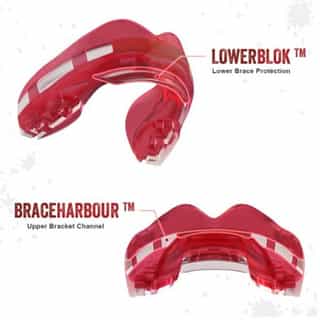 protektor za zabi safejawz za breketi ice red 4 протектор за зъби safejawz за брекети ice red 4