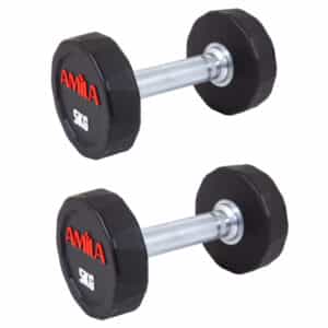 dambeli amila polygonal pu 5kg дъмбели amila polygonal pu 5кг