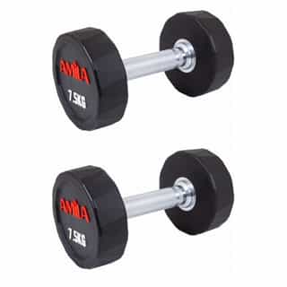 dambeli amila polygonal pu 7.5kg дъмбели amila polygonal pu 7.5кг