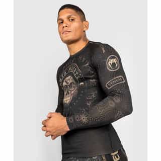rashguard venum santa muerte dark side 3 рашгард venum santa muerte dark side 3