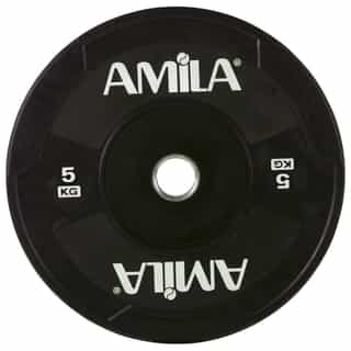 olimpiiski gumiran disk диск amila w bumper 5kg – 2br олимпийски гумиран диск amila w bumper 5кг – 2бр