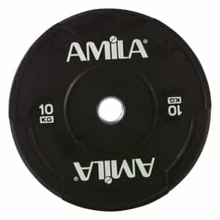olimpiiski gumiran disk amila w bumper 10kg – 2br олимпийски гумиран диск amila w bumper 10кг – 2бр