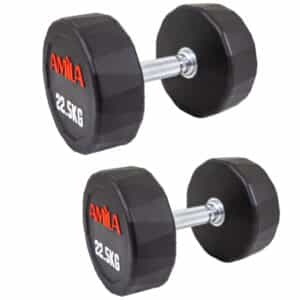 dymbeli amila polygonal pu 22.5kg 2 дъмбели amila polygonal pu 22.5кг 2