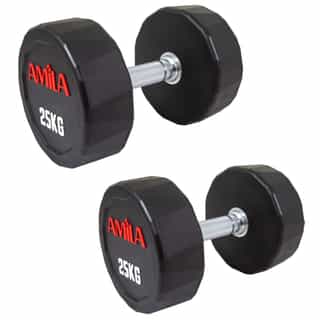 dymbeli amila polygonal pu 25kg 1 дъмбели amila polygonal pu 25кг 1
