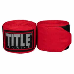 bintove za boks title red 455sm бинтове за бокс title red 455см