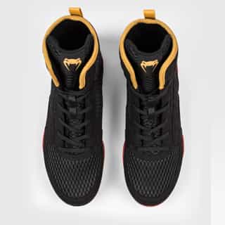 obuvki za boks venum contender boxing-shoes black gold red 1 обувки за бокс venum contender boxing-shoes black/gold/red 1