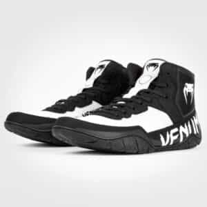 obuvki za borba venum elite wrestling shoes black white обувки за борба venum elite wrestling shoes black/white