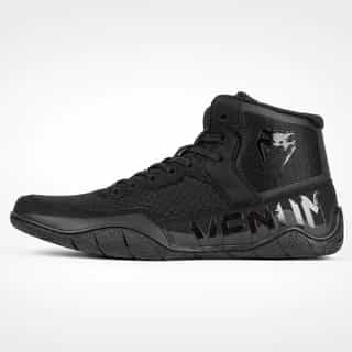 obuvki za borba venum elite wrestling shoes black black 3 обувки за борба venum elite wrestling shoes black black 3