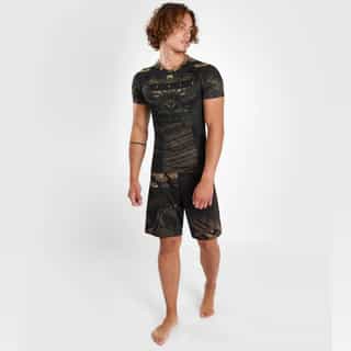 rashgard venum gorilla jungle black sand 2 рашгард venum gorilla jungle black/sand 2
