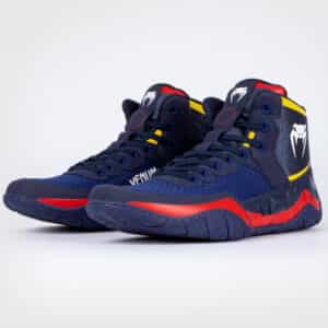obuvki za borba venum elite wrestling shoes blue yellow обувки за борба venum elite wrestling shoes blue/yellow